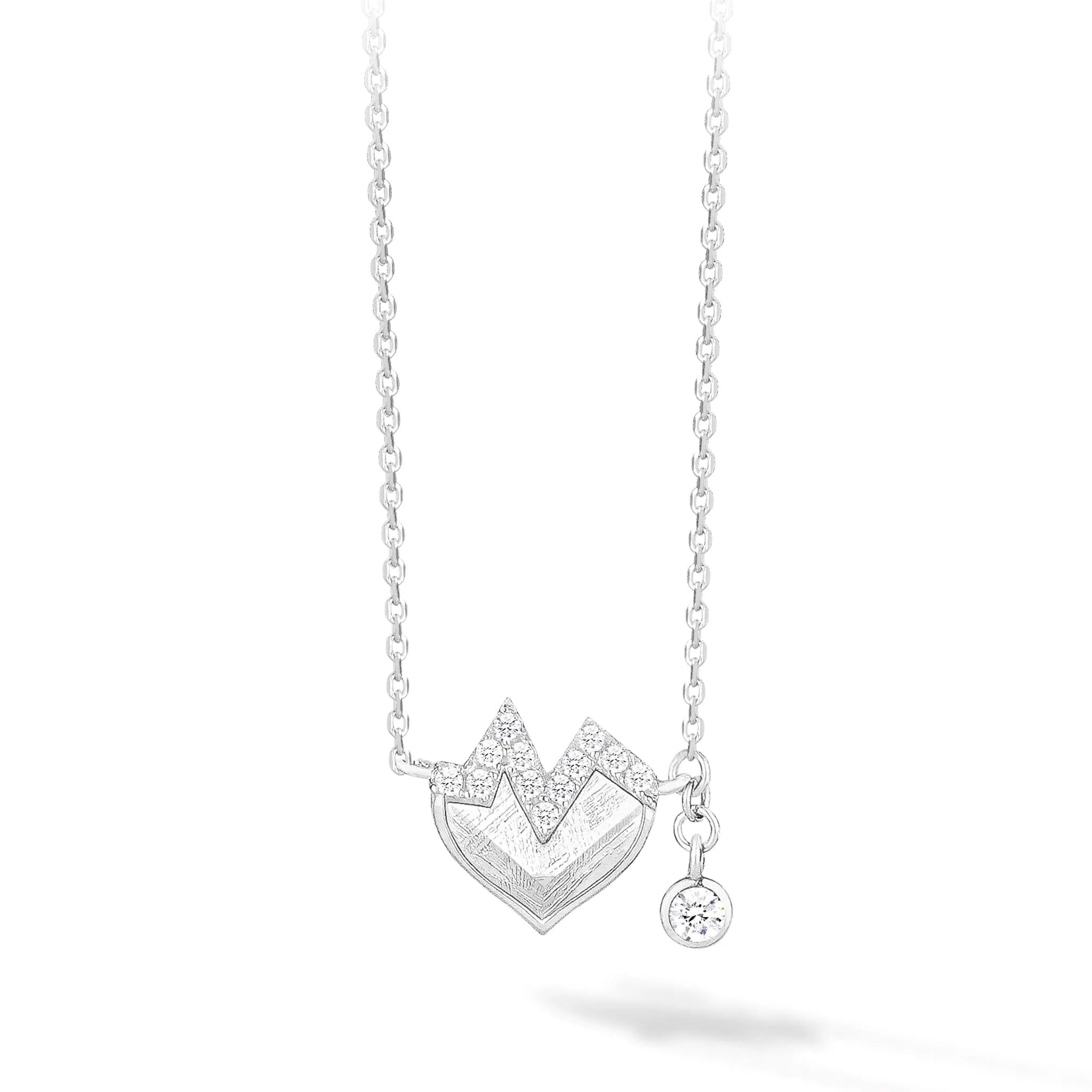 Flipped Meteorite Necklace