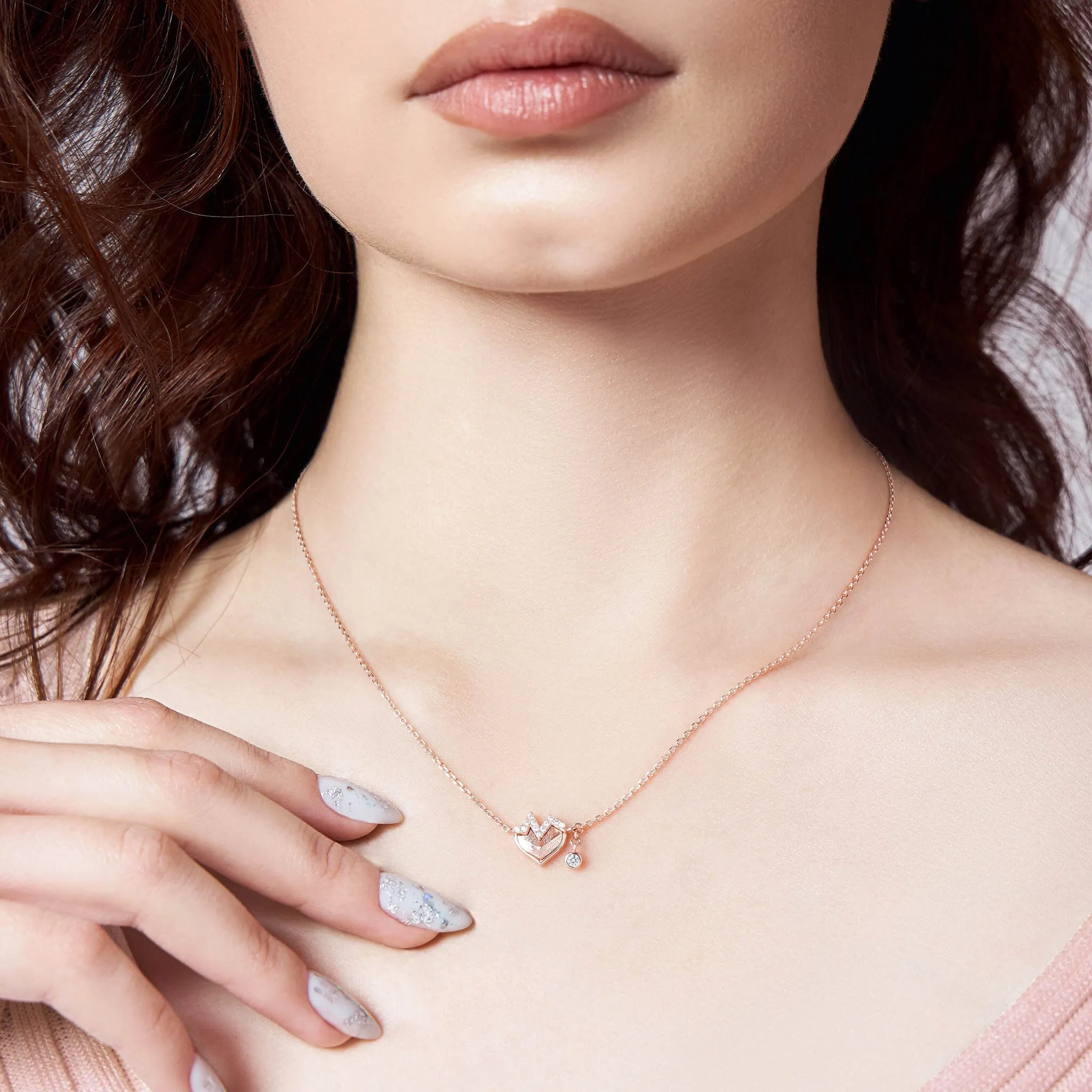 Flipped Meteorite Necklace