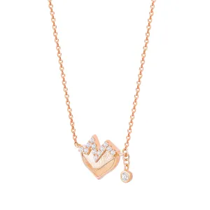 Flipped Meteorite Necklace