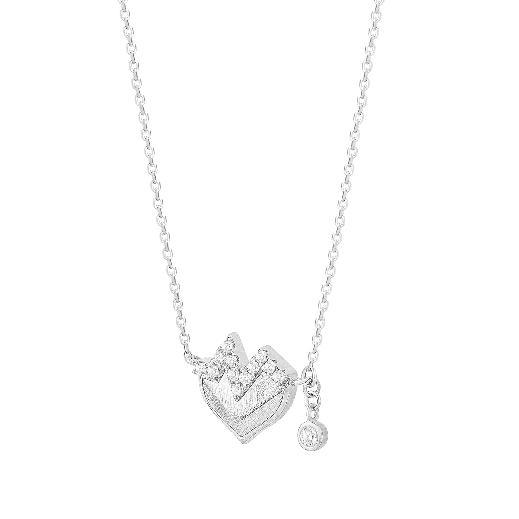 Flipped Meteorite Necklace