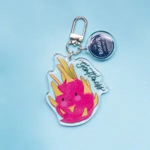 Gentleness {Dragonfruit} v2 | Acrylic Keychain
