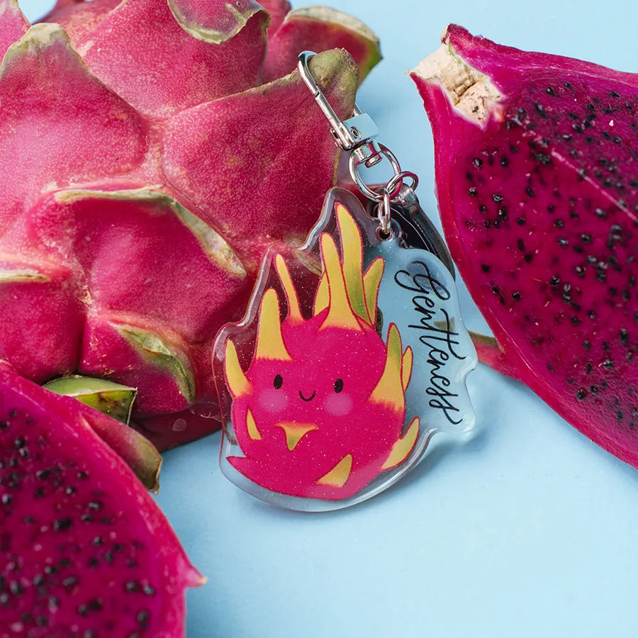 Gentleness {Dragonfruit} v2 | Acrylic Keychain