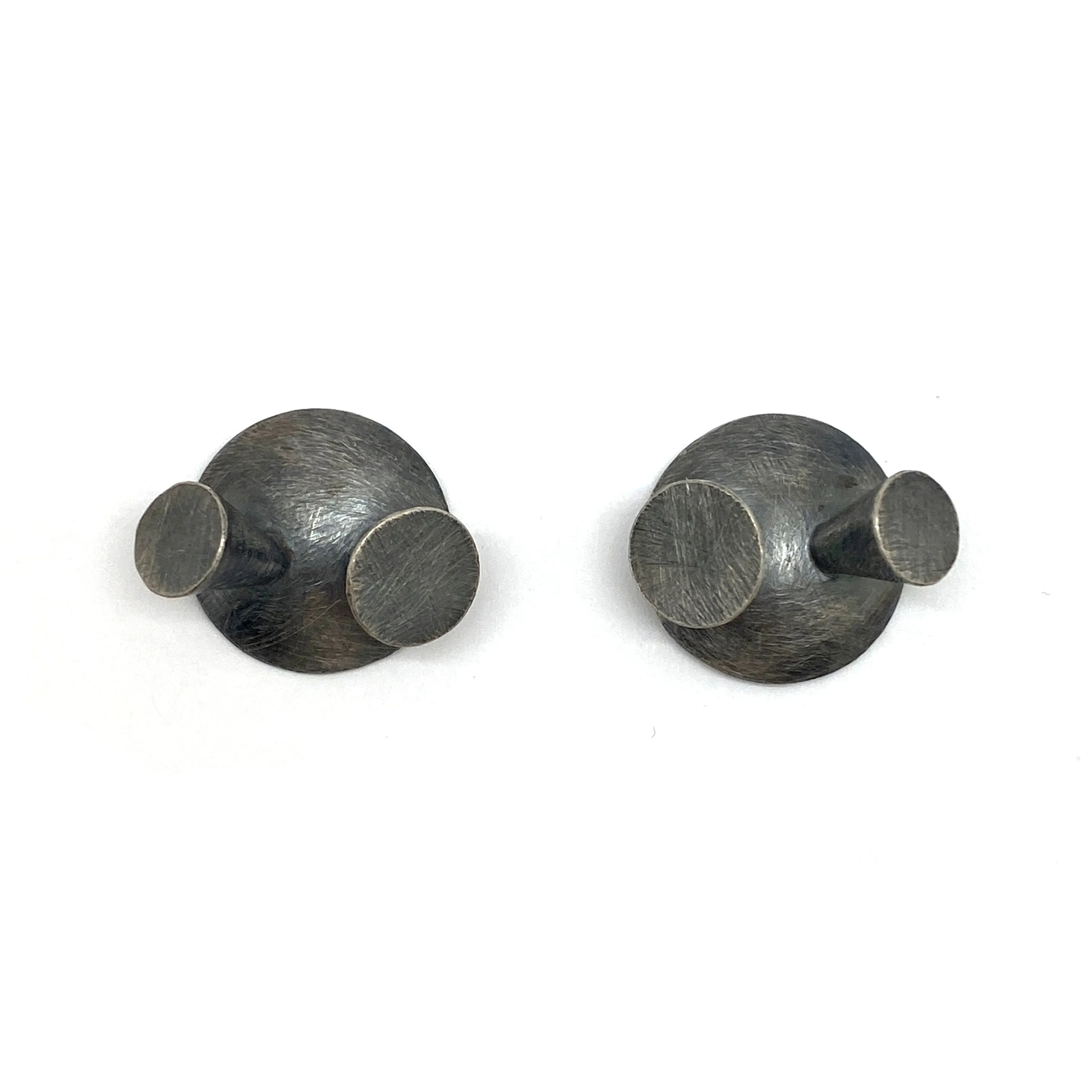 Geometric Silver Studs