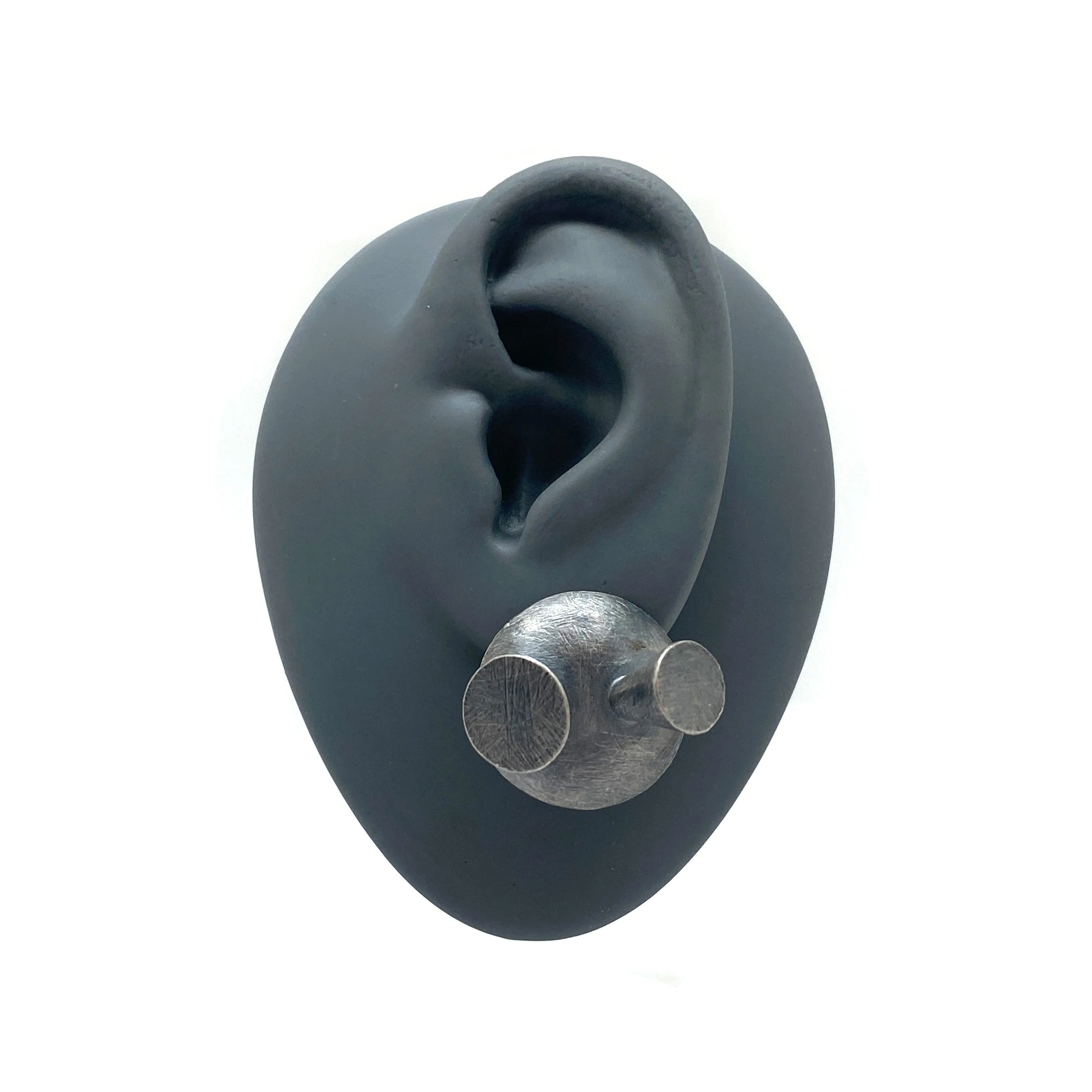 Geometric Silver Studs