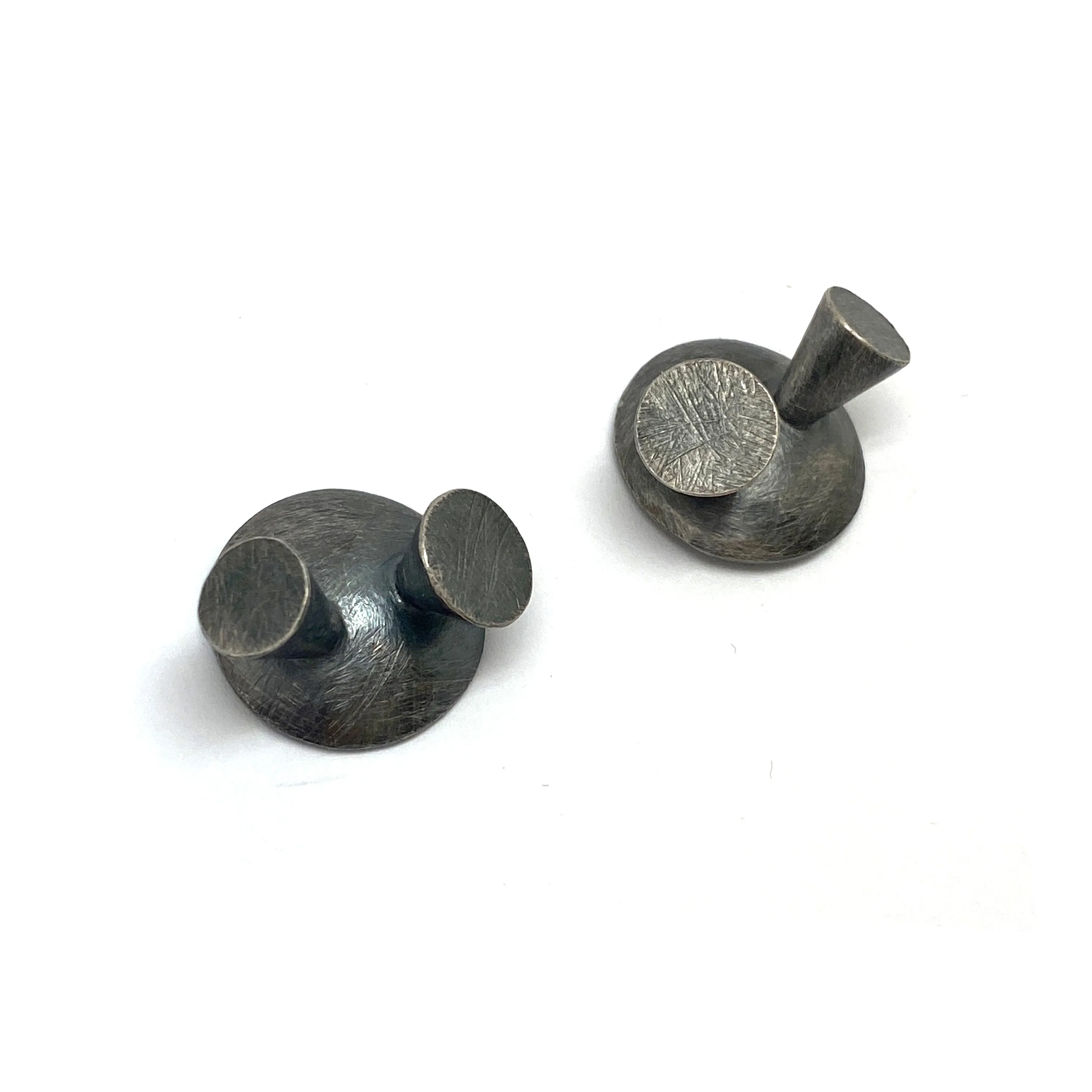 Geometric Silver Studs