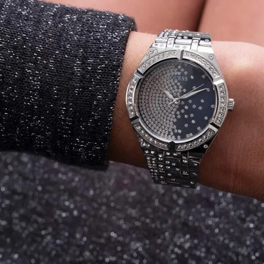 Guess Afterglow Silver Watch