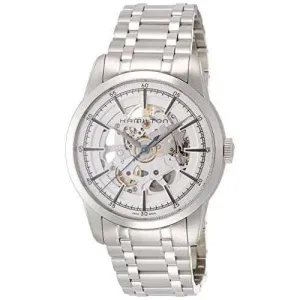 HAMILTON AMERICAN CLASSIC RAILROAD SKELETON AUTO 42 MM MEN WATCH H40655151