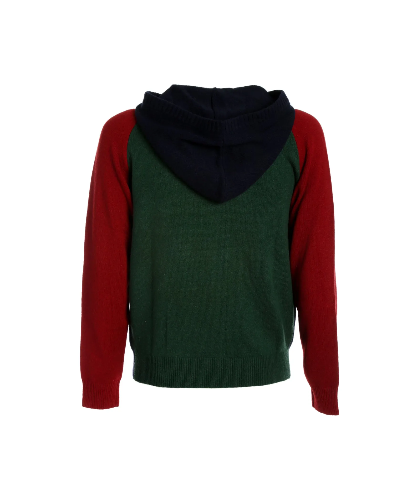 Hood Color Block - Navy Blue