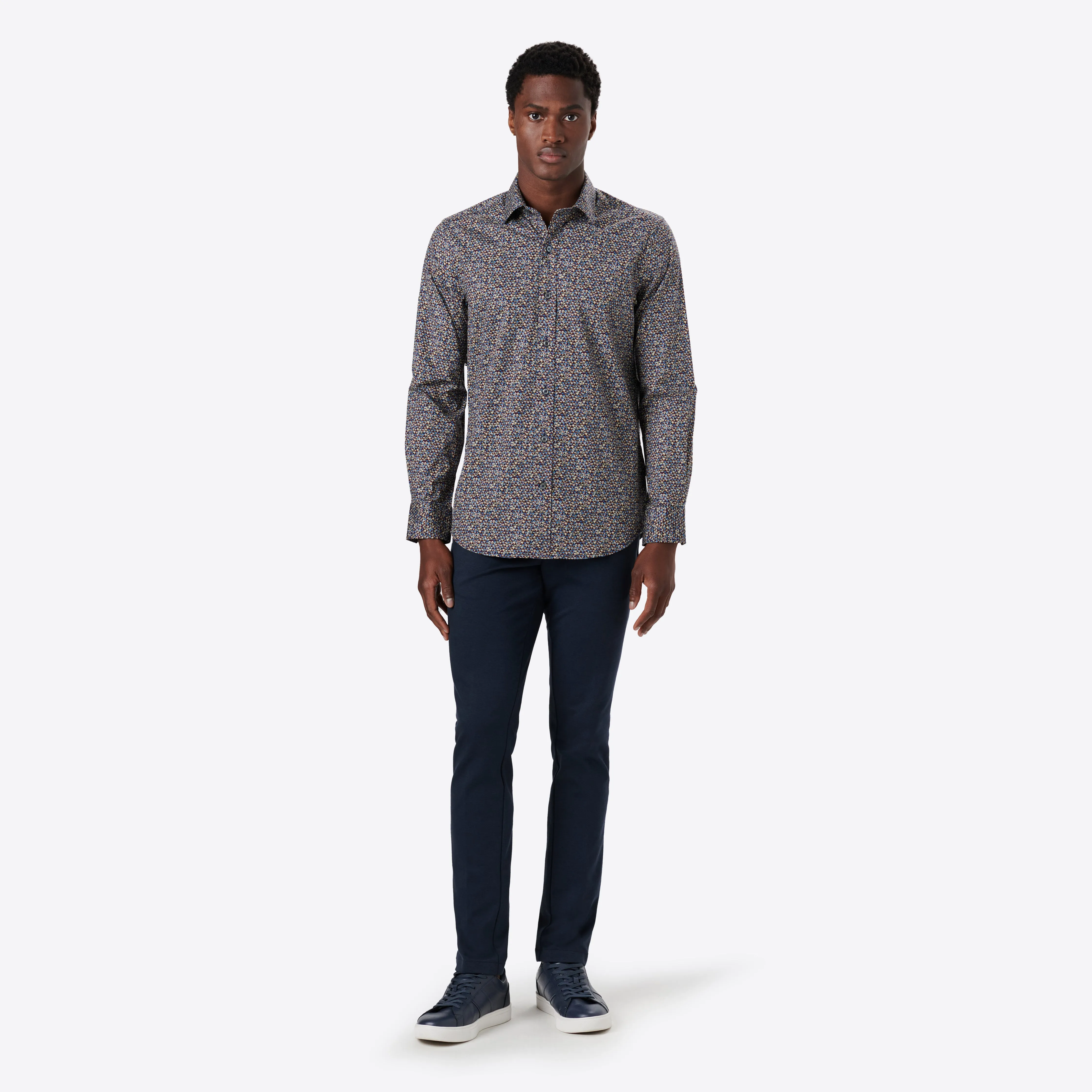 JULIAN Geometric Print Shirt