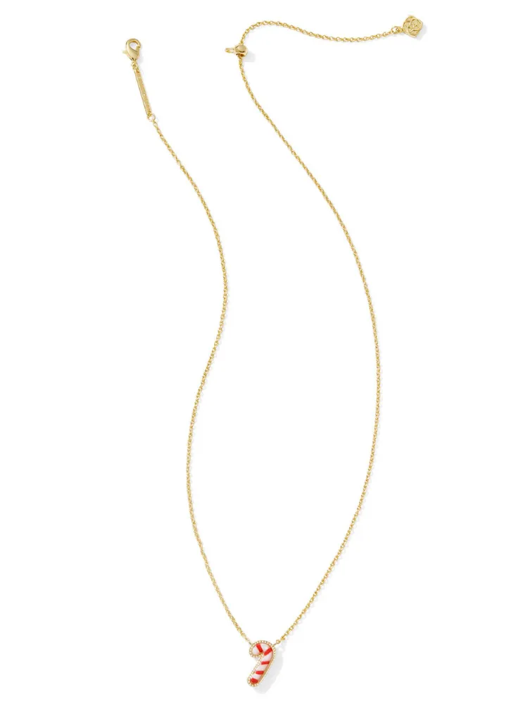 Kendra Scott Candy Cane Necklace - Gold & Ivory MOP