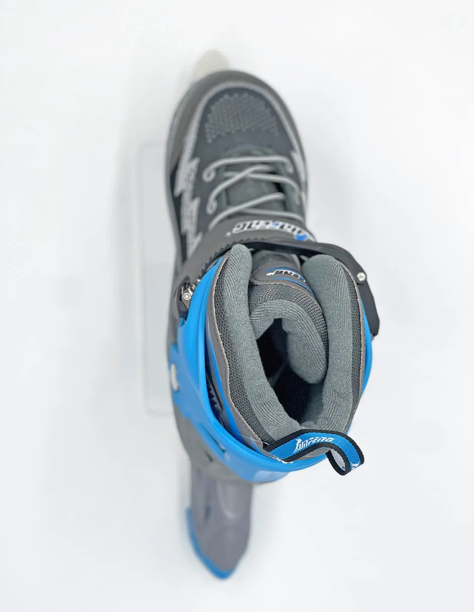 Kit de Patines Ajustables Fitness con protecciones Gray Boys