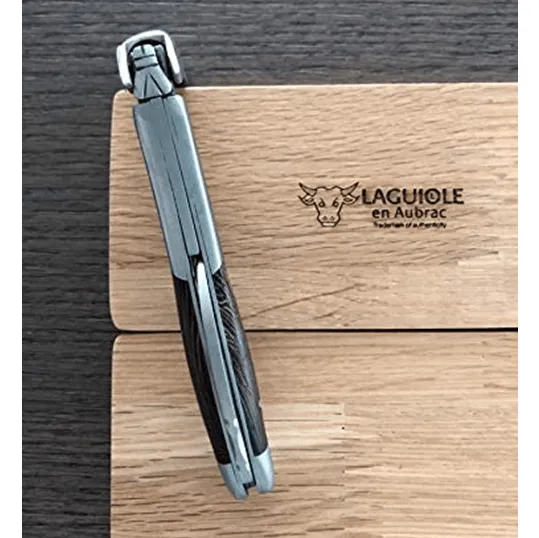 Laguiole en Aubrac Sommelier Waiter's Corkscrew with Wenge Wood Handle