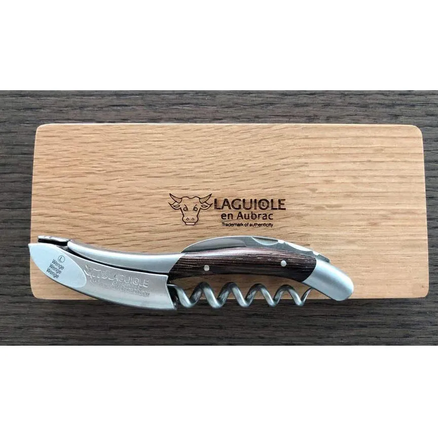 Laguiole en Aubrac Sommelier Waiter's Corkscrew with Wenge Wood Handle