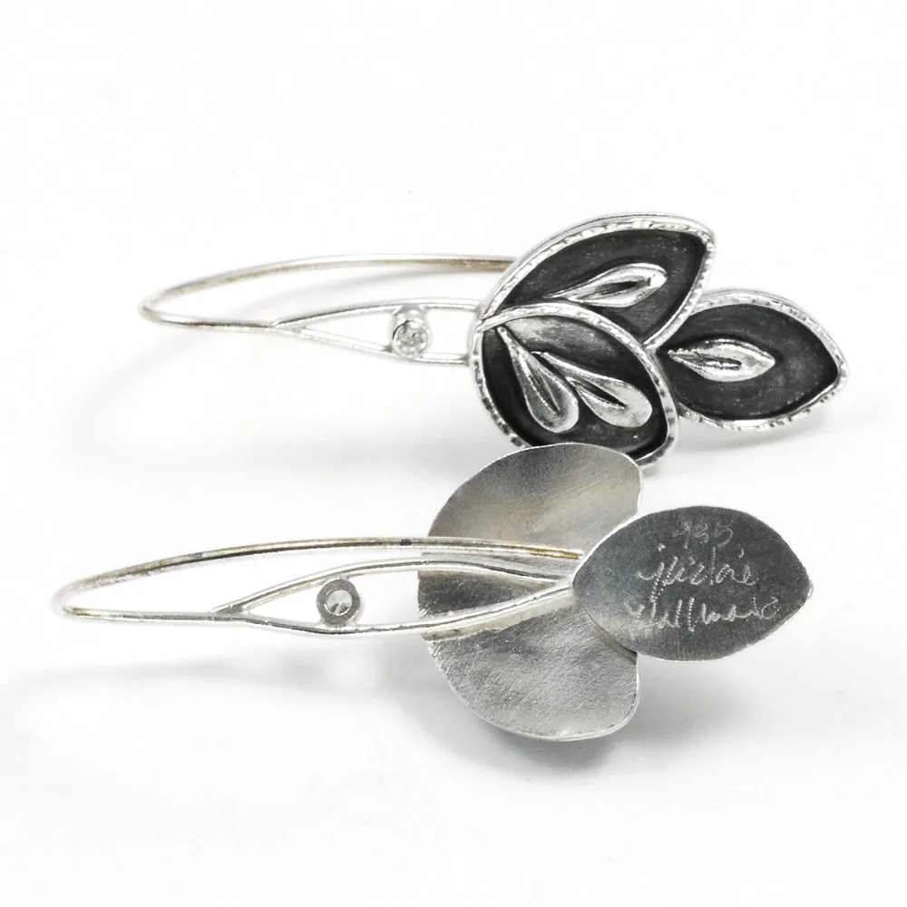 Leaflet Sparkle Hoops