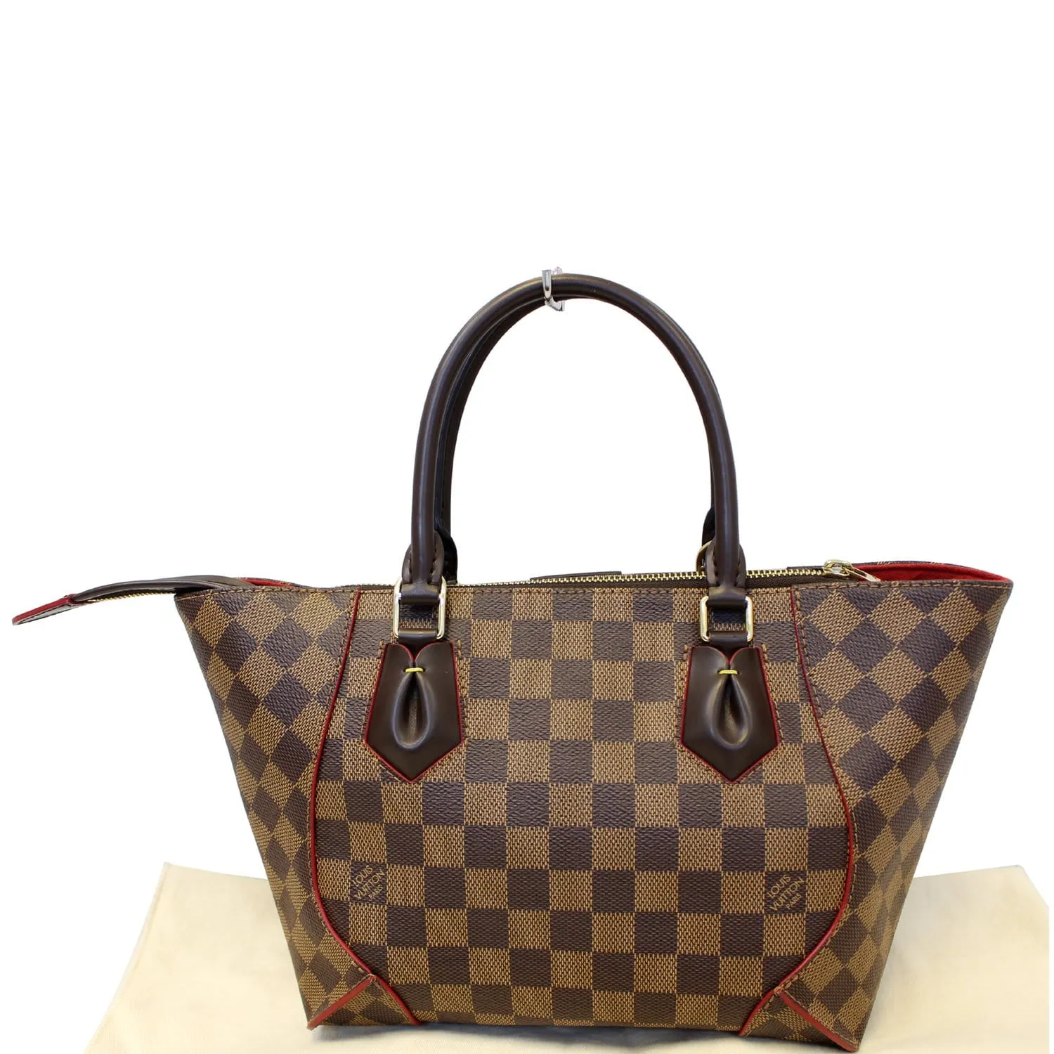 LOUIS VUITTON Caissa PM Damier Ebene Tote Bag