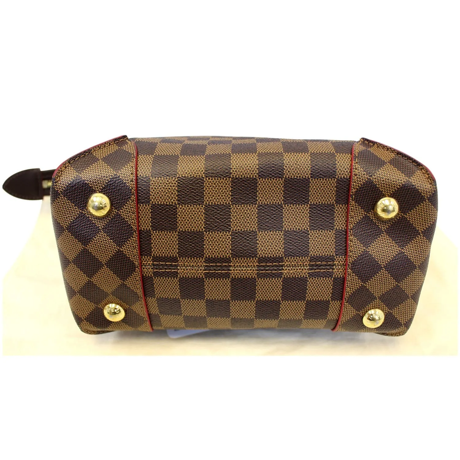 LOUIS VUITTON Caissa PM Damier Ebene Tote Bag