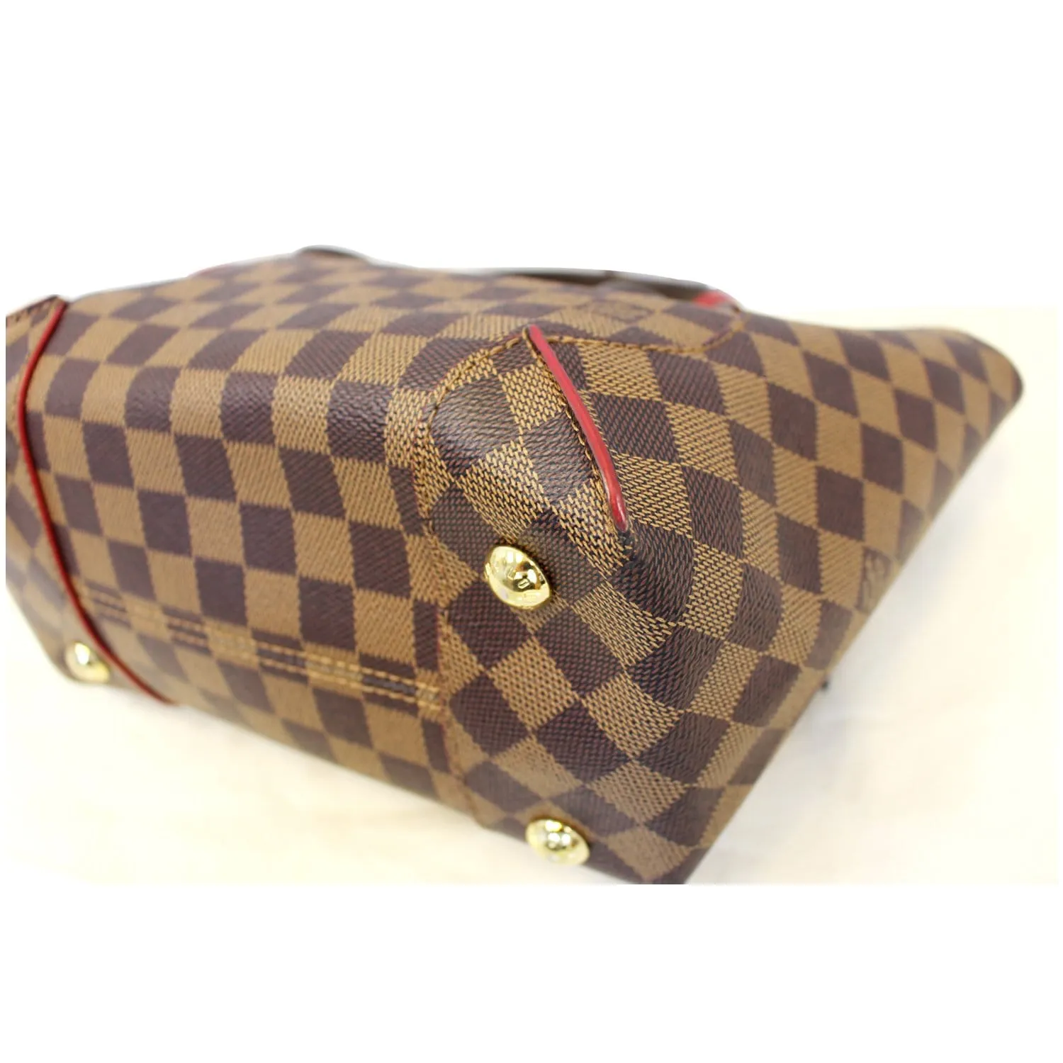 LOUIS VUITTON Caissa PM Damier Ebene Tote Bag