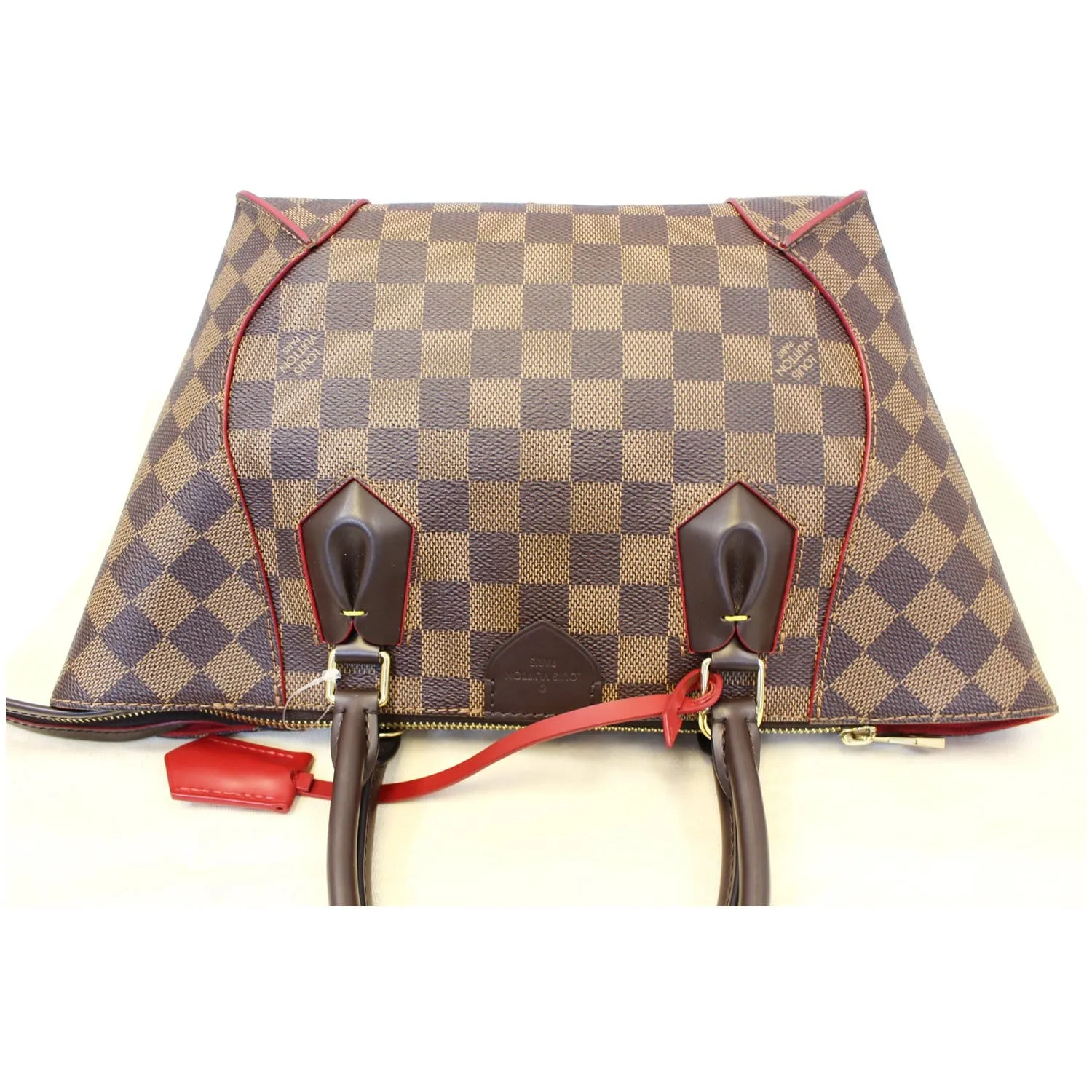 LOUIS VUITTON Caissa PM Damier Ebene Tote Bag