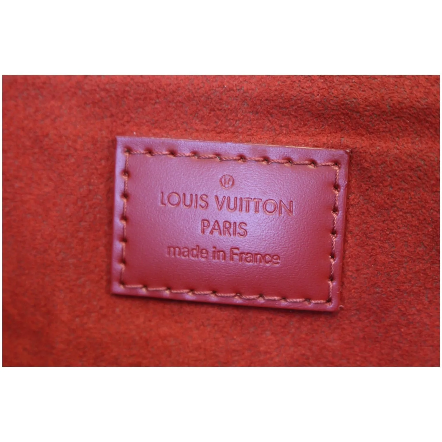 LOUIS VUITTON Caissa PM Damier Ebene Tote Bag
