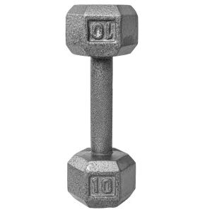 Mancuerna Hexagonal De Metal 10lb Altera Fitness 4.5kg 1 Pza