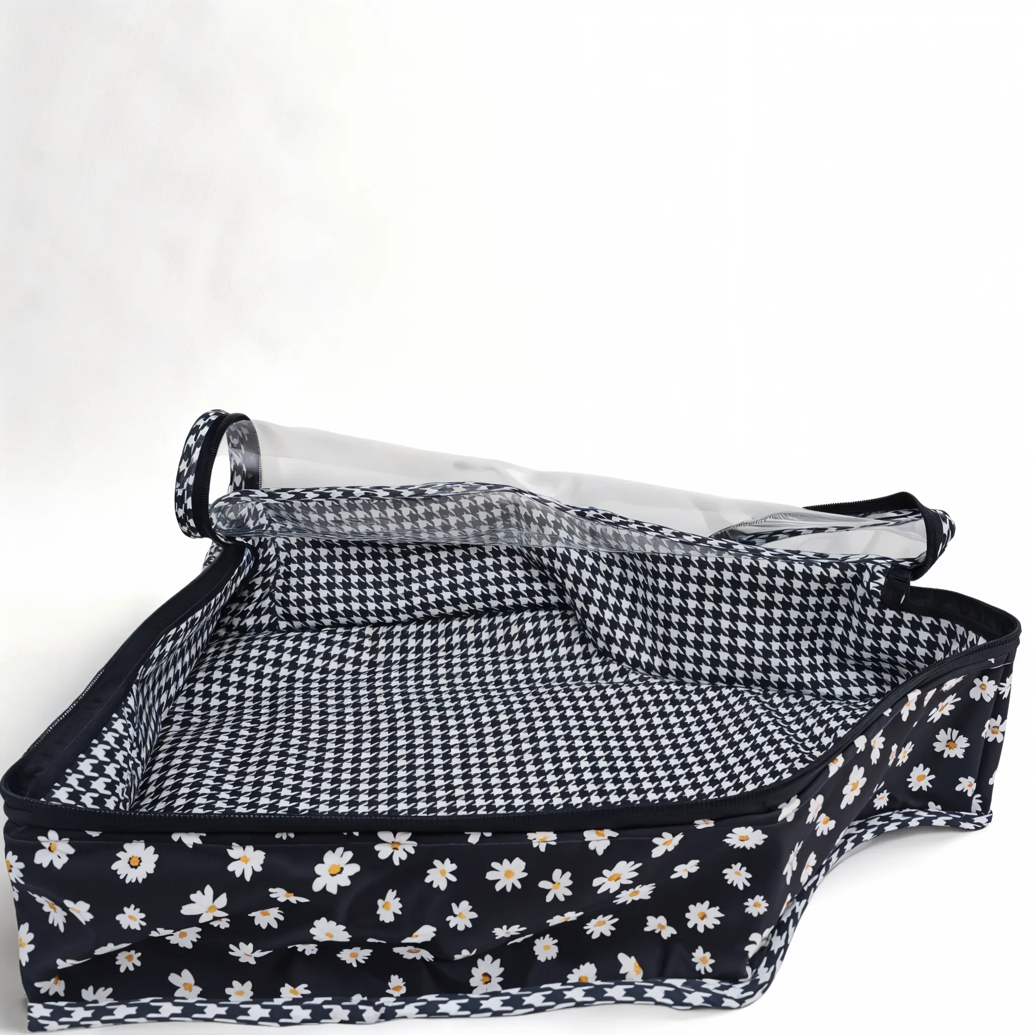 MIDNIGHT DAISY PRINT  BLOUSE COVER