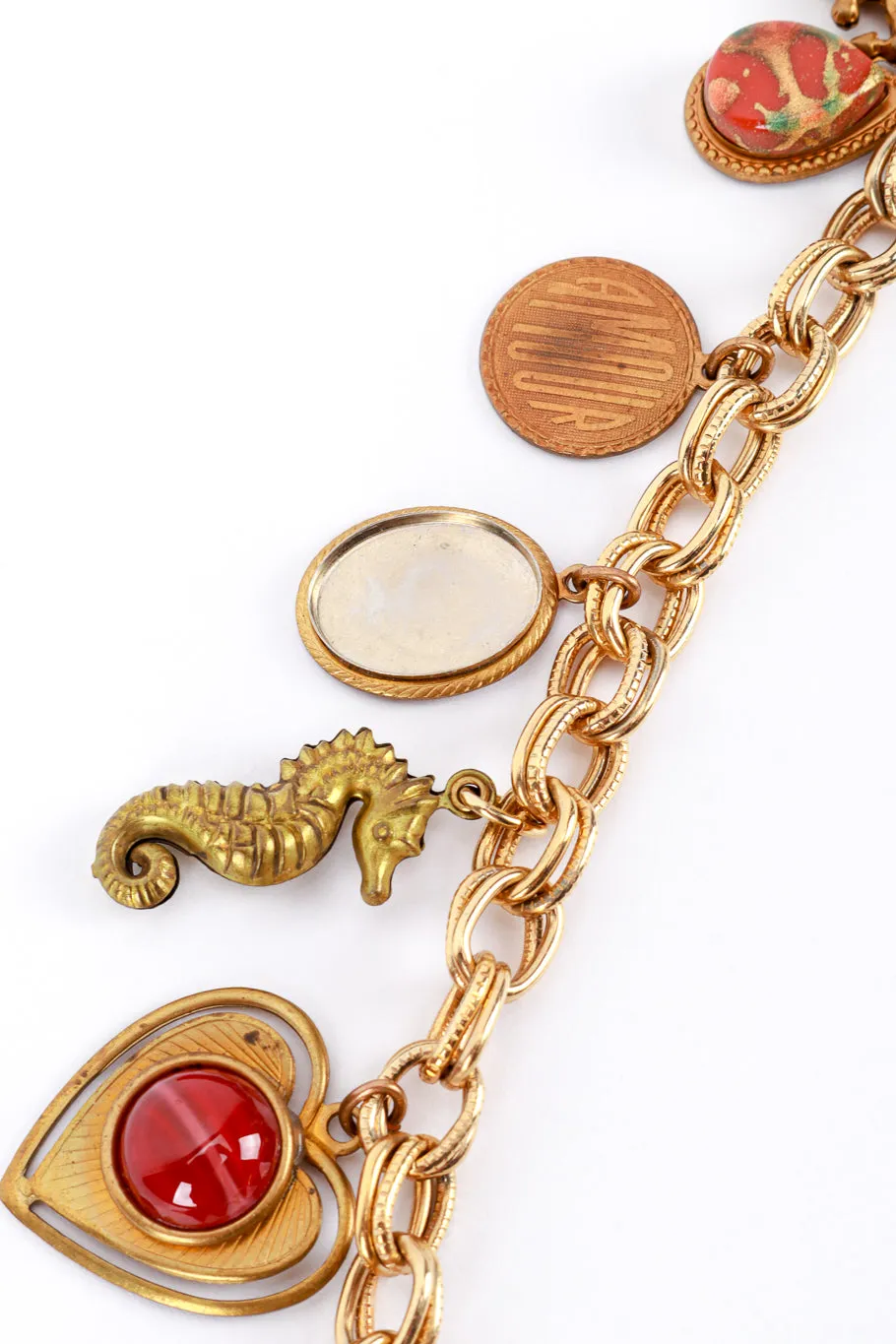 Multi Charm Chain Belt