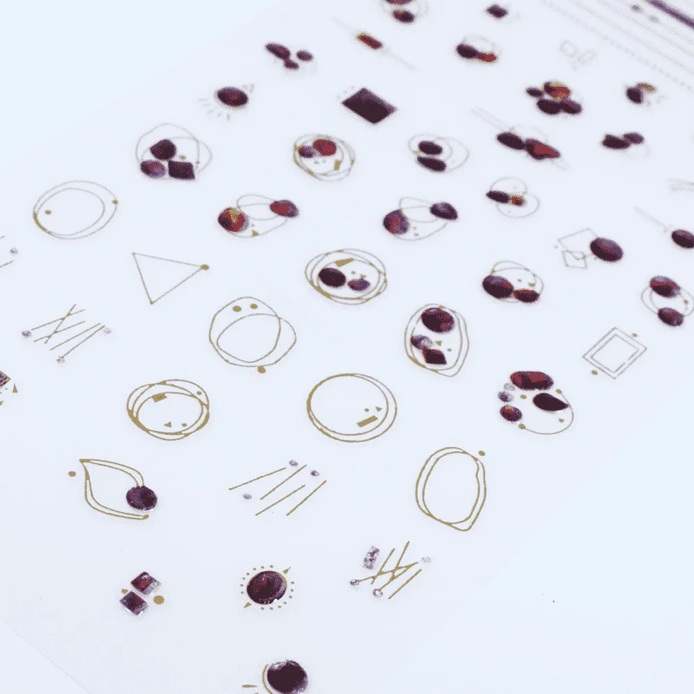 Nail Art Sticker - Geometric (MG190110-02)
