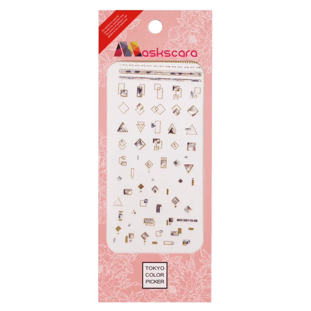 Nail Art Sticker - Geometric (MG190110-08)
