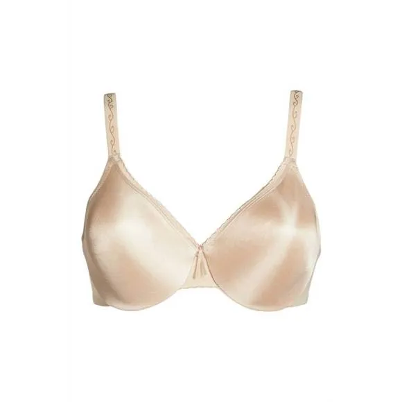 NEW WACOAL simple shaping minimizer underwire bra in nude
