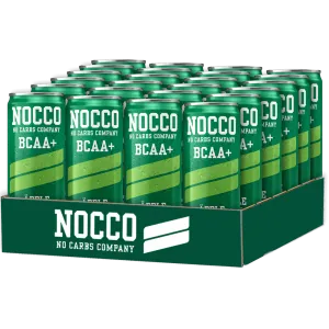 NOCCO BCAA  Koffeinfri Äpple - 24x330ml. (inkl. SE pant)