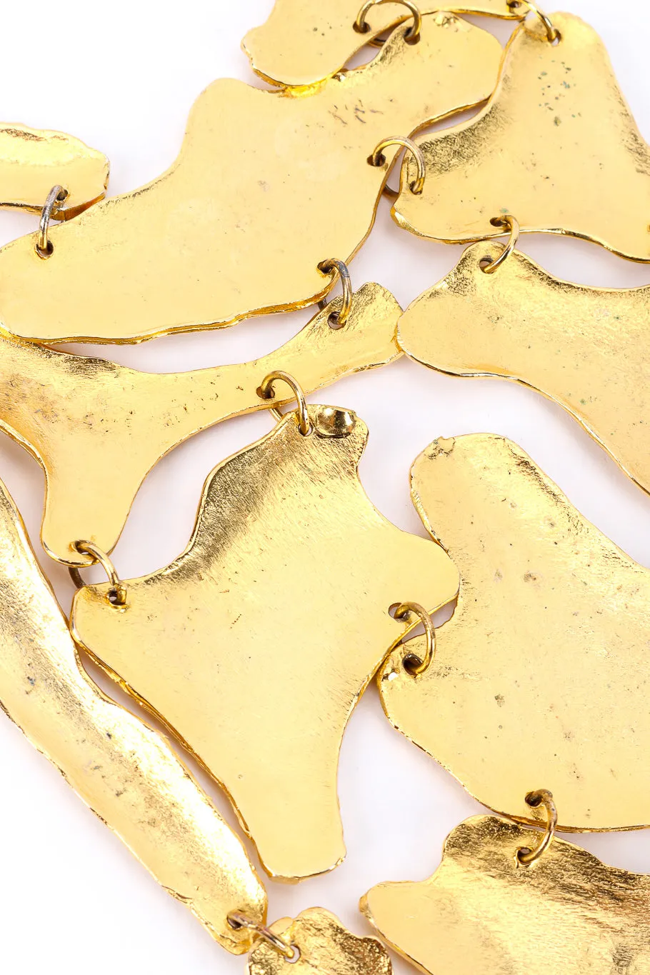 Organic Modernist Bib Necklace