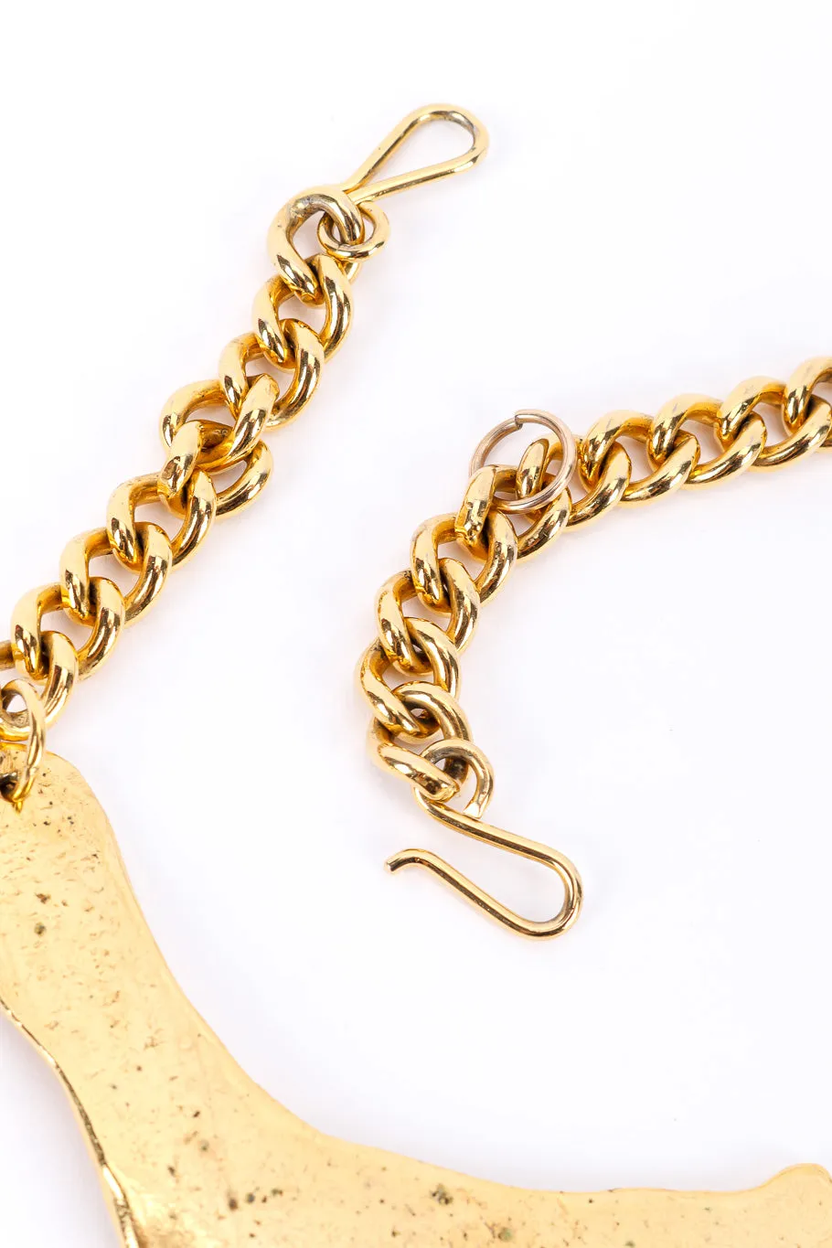 Organic Modernist Bib Necklace