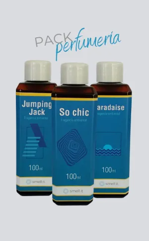 Pack 3 Perfumería - Fragancias Ambientales SMELL IT de 100 ml