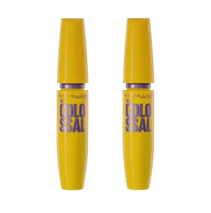 Pack of 2 Maybelline New York the Colossal Washable Mascara, Classic Black 231