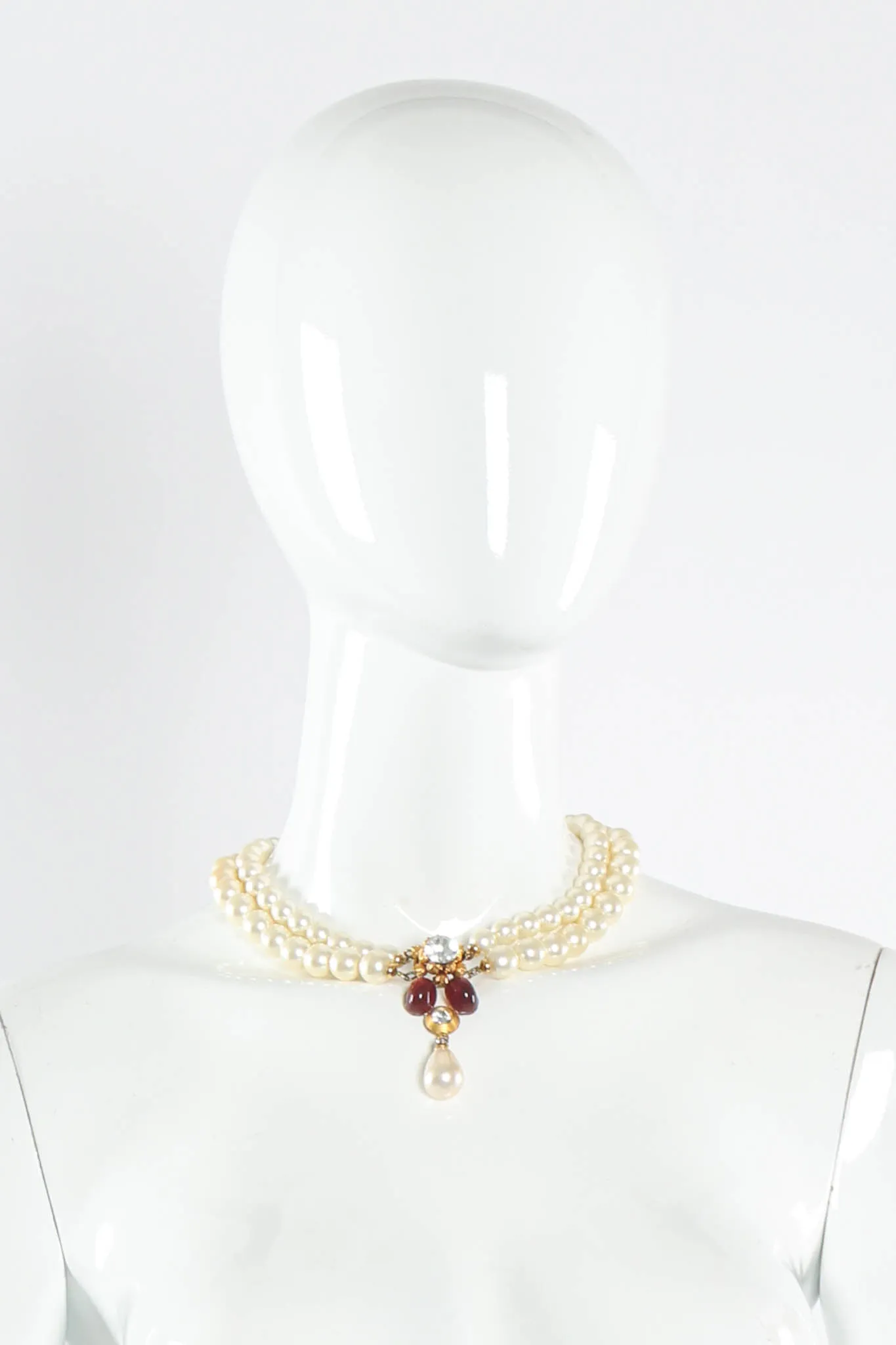 Pearl Flower Pendant Necklace