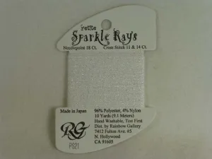 Petite Sparkle Rays PS21 White