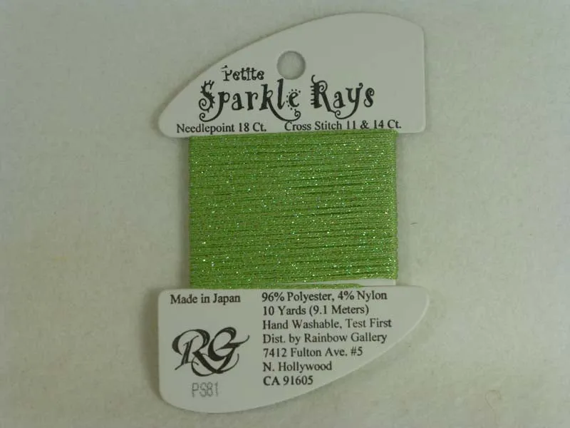 Petite Sparkle Rays PS81 Pistachio