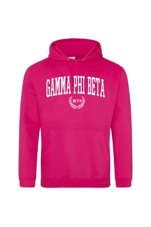 Pink Classic Green Hoodie