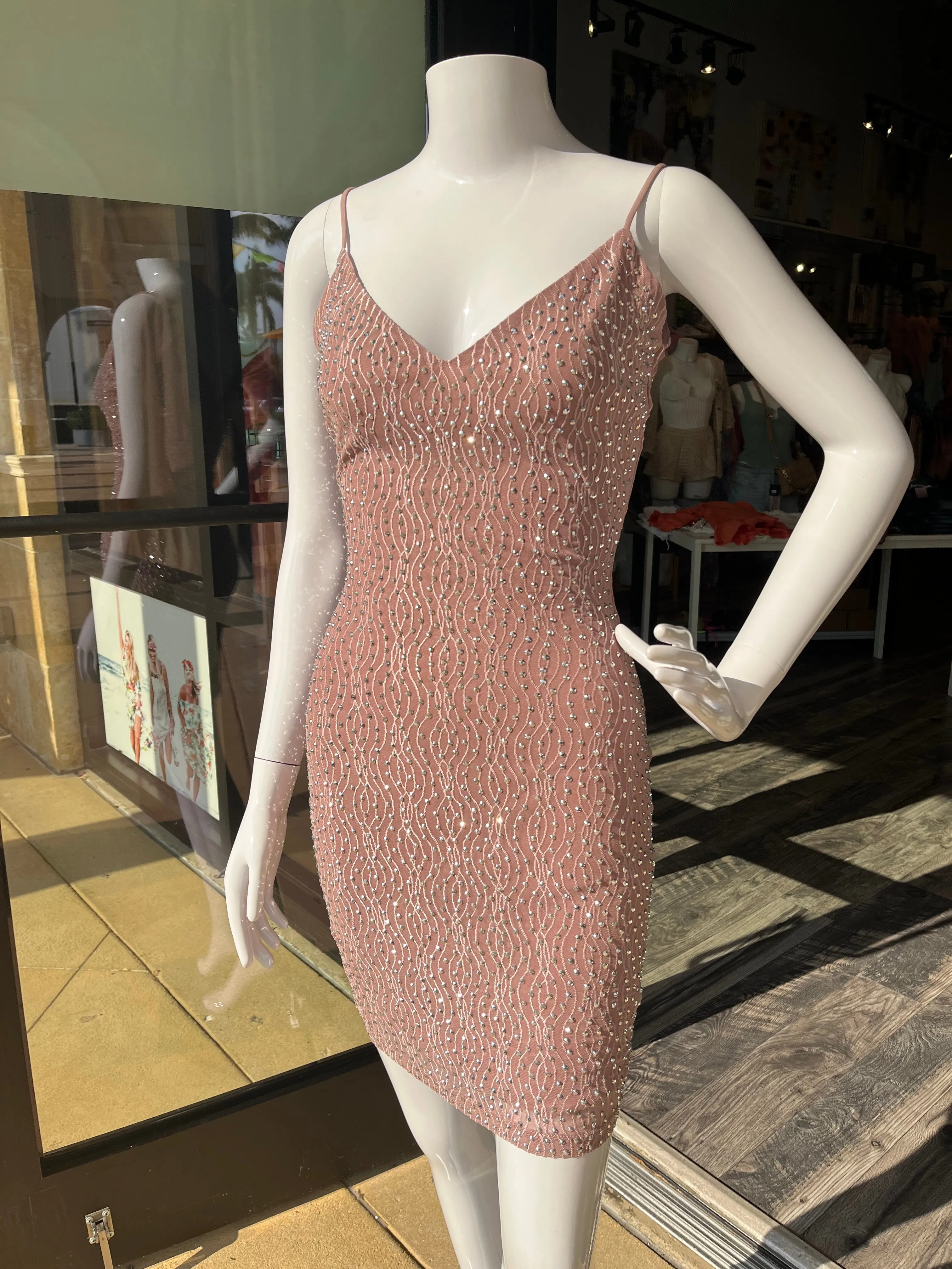 Pink Sparkle Dress