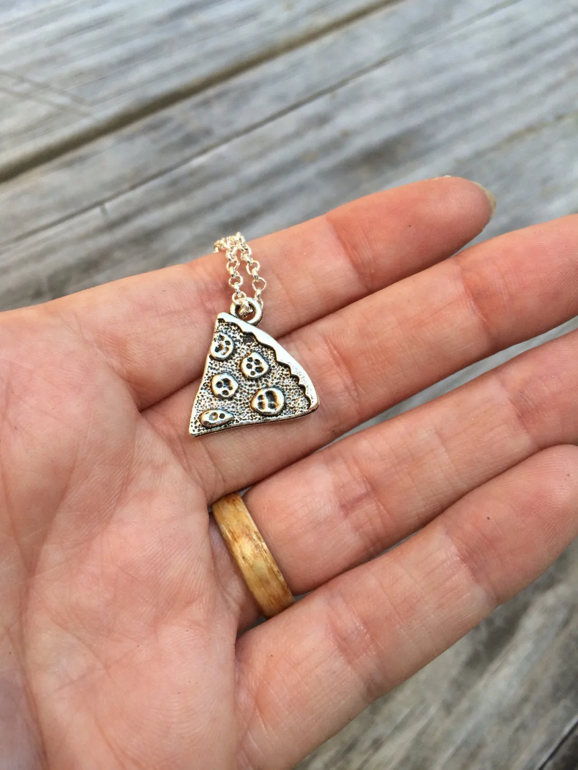 Pizza Necklace