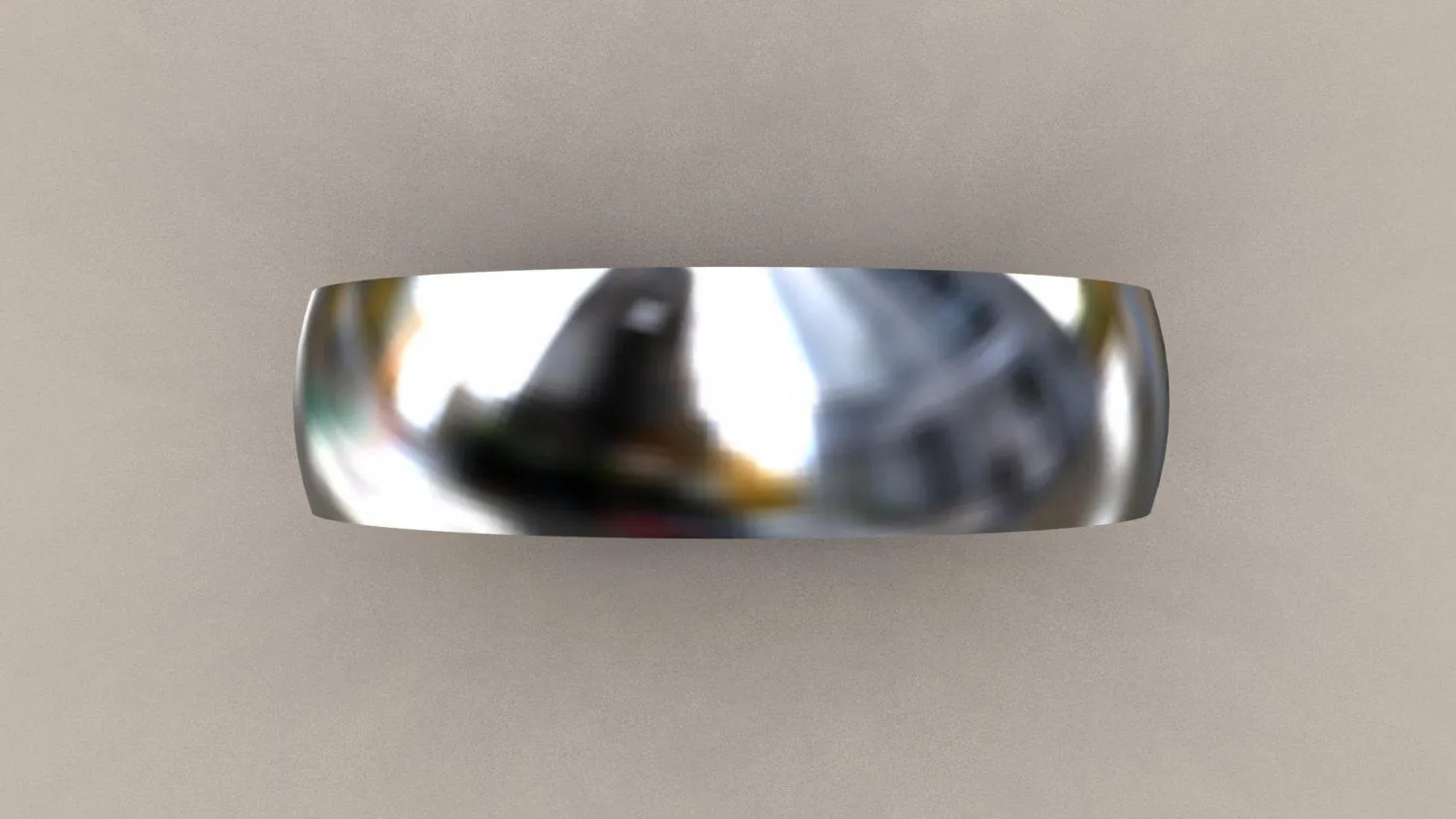Polished Sterling Silver 6mm Interior Message Wedding Band