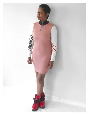 POPPIN Color Block Sports Dress