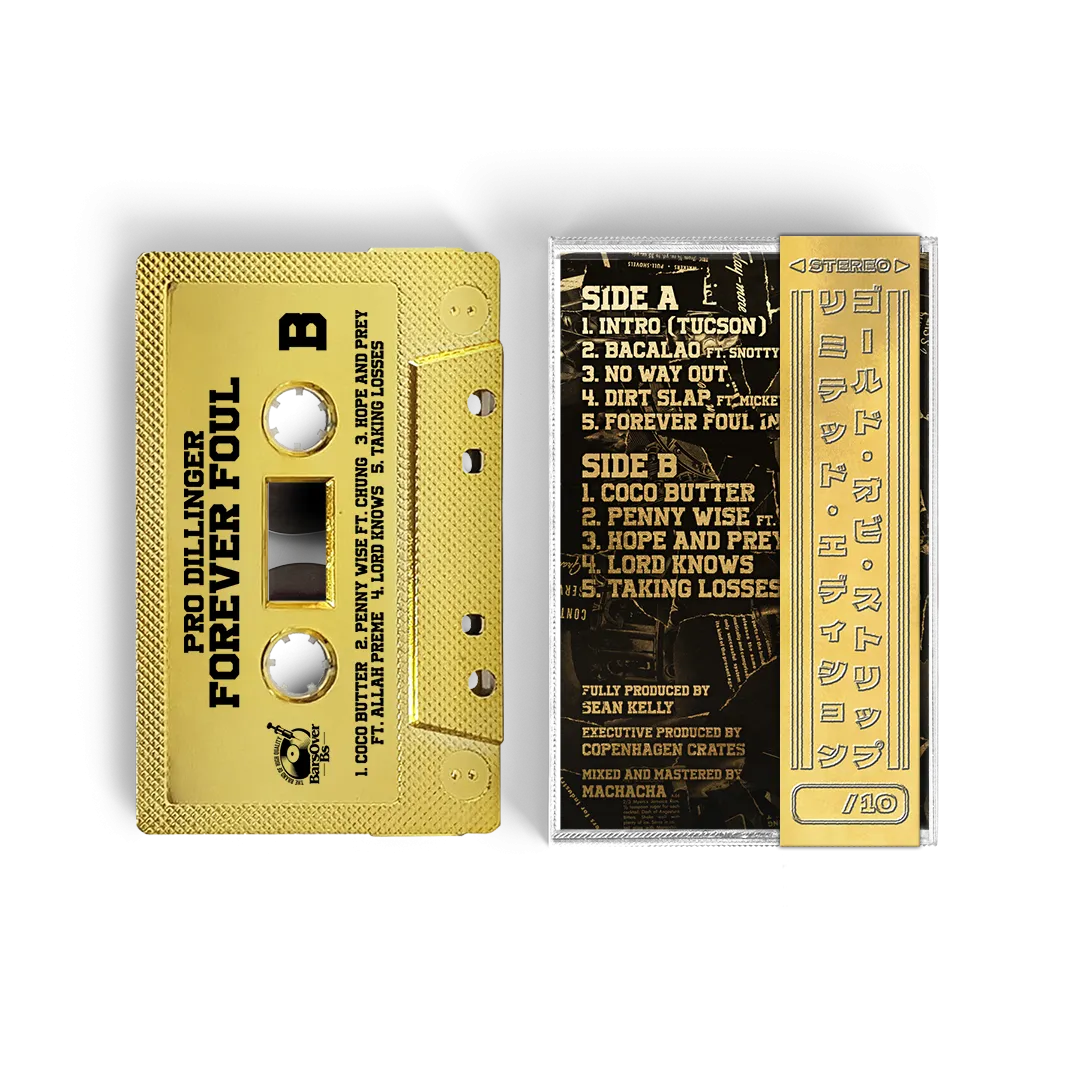 Pro Dillinger - Forever Foul (Retro Gold Tape) (ONE PER PERSON/HOUSEHOLD)