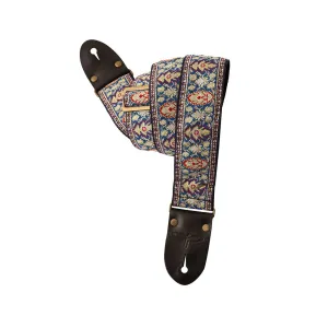 PRS Limited Edition 2inch Retro Guitar Strap, Red/Blue