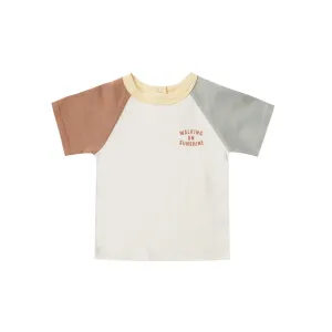 Quincy Mae Color Block Raglan