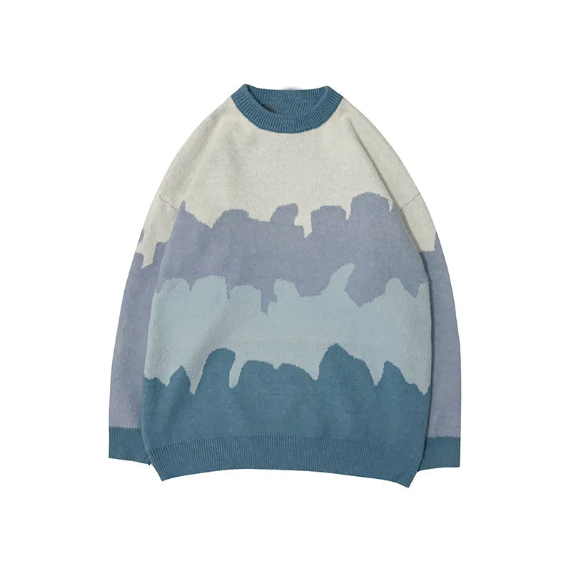 "COLOR BLOCK" SWEATER N011203