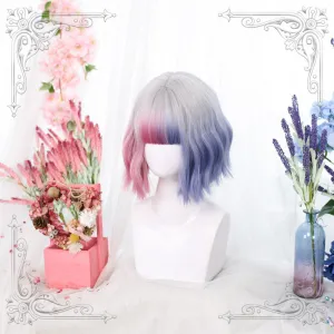 "LOLITA COLOR BLOCK GRADIENT" SHORT WIG D050512