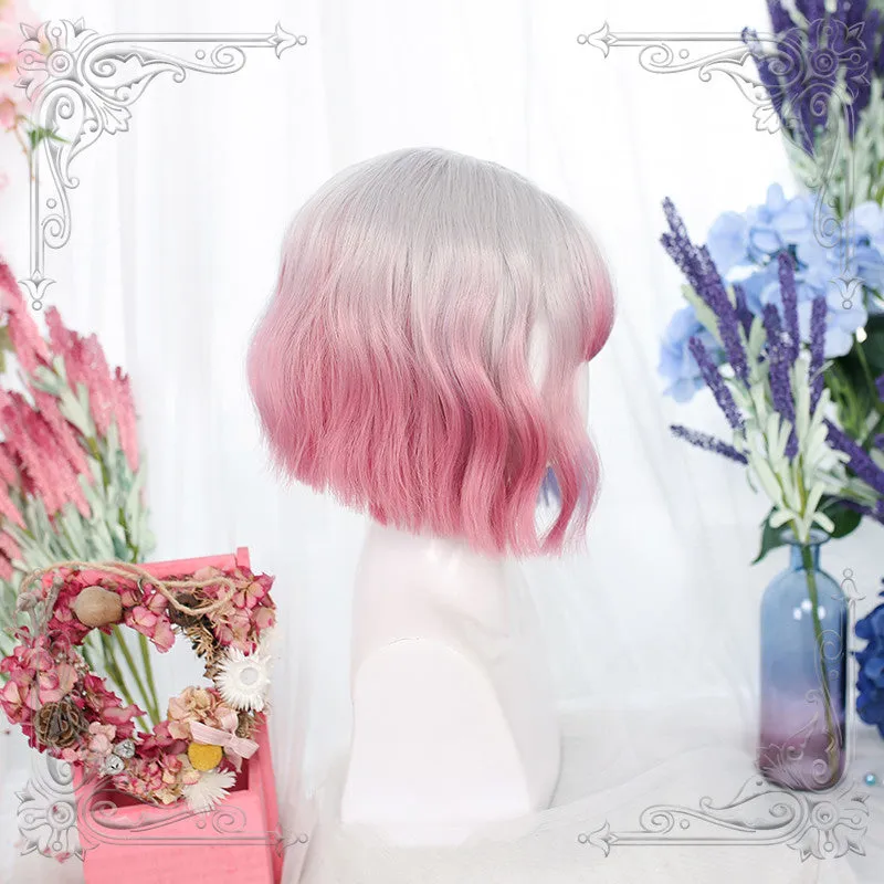 "LOLITA COLOR BLOCK GRADIENT" SHORT WIG D050512