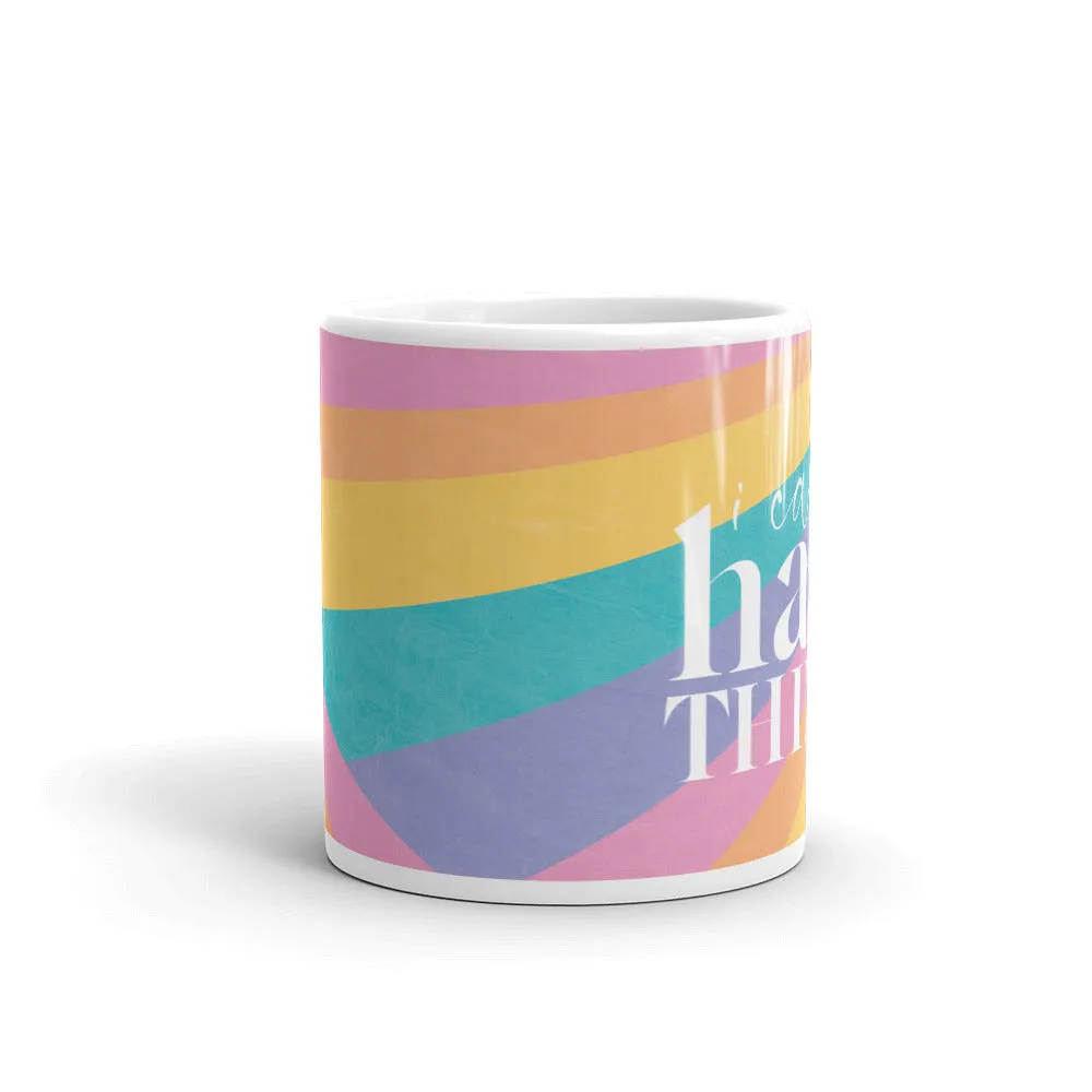 Rainbow Color Block Mug