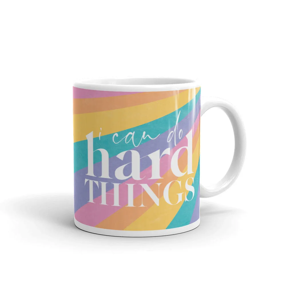 Rainbow Color Block Mug